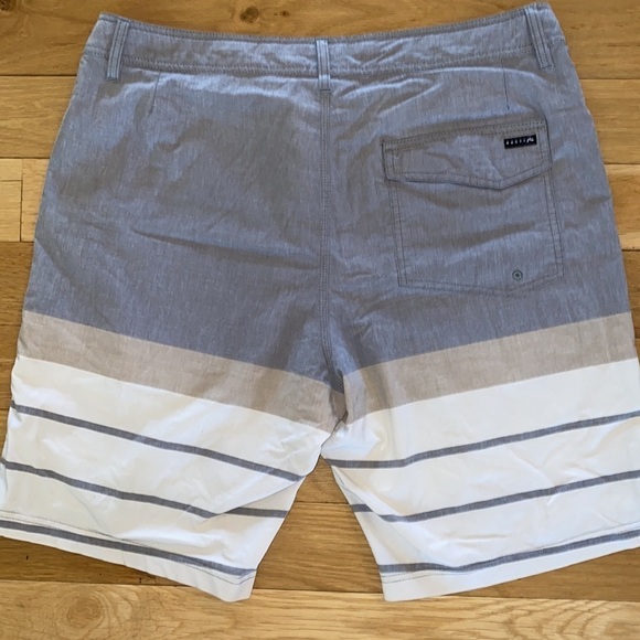 Rusty Striped Swim Trunks 36 - Picture 6 of 7